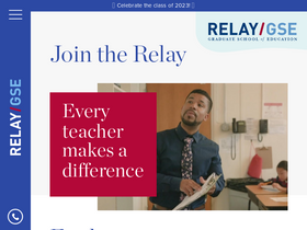 'relay.edu' screenshot