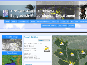 'live4.bmd.gov.bd' screenshot