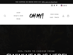 'ohmyunderwear.com' screenshot