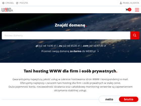 'webd.pl' screenshot
