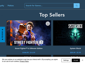'steamgamingstore.com' screenshot