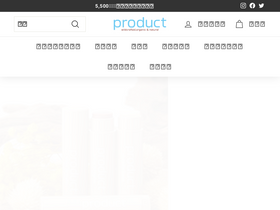 theproduct.jp homepage screenshot