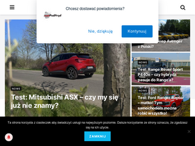 'motopodprad.pl' screenshot