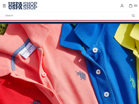 USPA Shop homepage screenshot