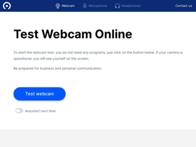 'webcammictest.com' screenshot
