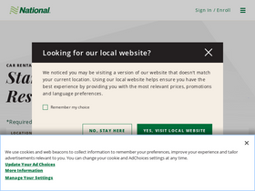 'nationalcar.ca' screenshot