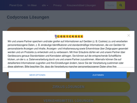 'losungencodycross.com' screenshot