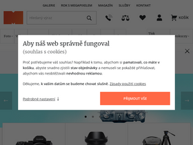 'megapixel.cz' screenshot