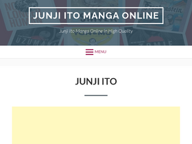 'junji-ito.com' screenshot
