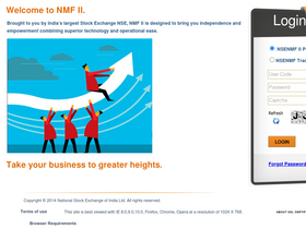 'nsenmf.com' screenshot