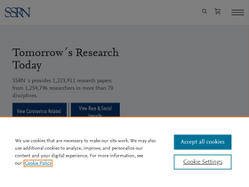 'ssrn.com' screenshot