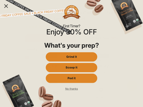acidfreecoffee.com homepage screenshot