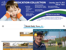 'beloitdailynews.com' screenshot