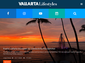 'vallartalifestyles.com' screenshot