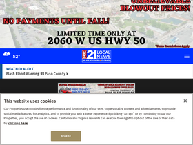 'fox21news.com' screenshot