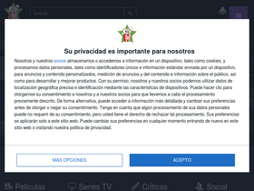 'palomitacas.com' screenshot