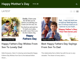 'happymothersdayquote.com' screenshot