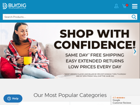 'buydig.com' screenshot