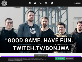 'bonjwa.de' screenshot