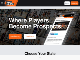 'prephoops.com' screenshot