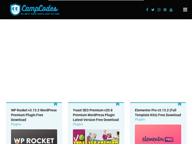 'campcodes.com' screenshot