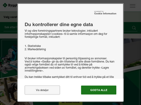 'byggtorget.no' screenshot