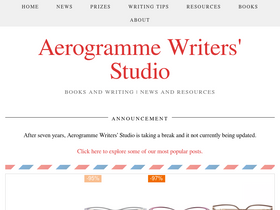 'aerogrammestudio.com' screenshot