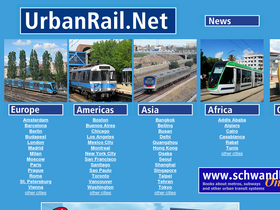 'urbanrail.net' screenshot
