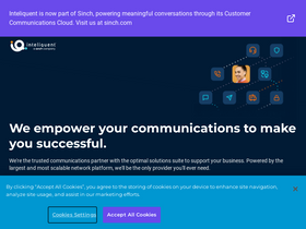 'inteliquent.com' screenshot