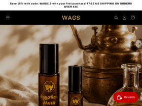 wagsmarket.com homepage screenshot