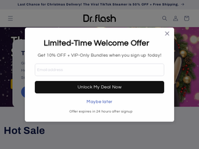 Dr.Flash website screenshot