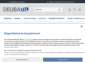 'deubaxxl.it' screenshot