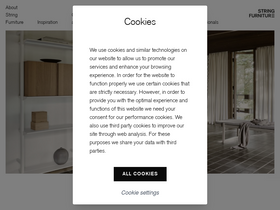 'stringfurniture.com' screenshot