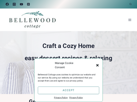 'bellewoodcottage.com' screenshot