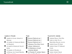 'terjemahkitab.com' screenshot