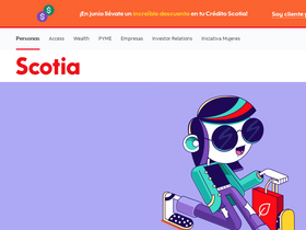 'scotiabank.cl' screenshot