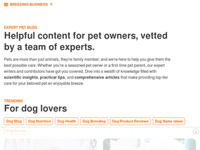 'breedingbusiness.com' screenshot