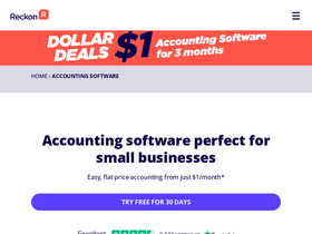 'reckonone.com' screenshot