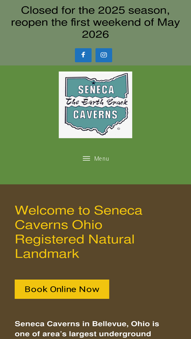 senecacavernsohio.com