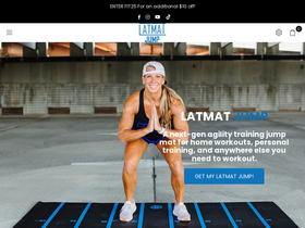 LatMat Jump homepage screenshot