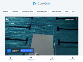 'zvonook.ru' screenshot