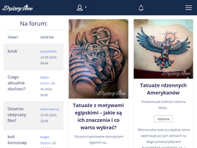 'dziary.com' screenshot