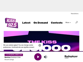 'kiss925.com' screenshot