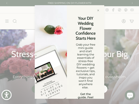 Bloom Culture Flowers website screenshot