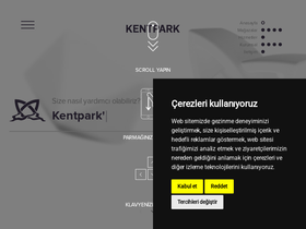 'kentpark.com.tr' screenshot