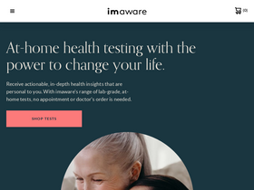 'imaware.health' screenshot