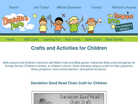 'daniellesplace.com' screenshot