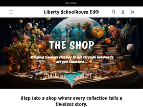 libertyschoolhouseed.shop homepage screenshot
