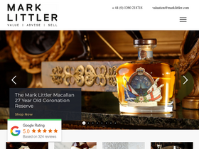'marklittler.com' screenshot