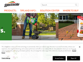 'spectracide.com' screenshot